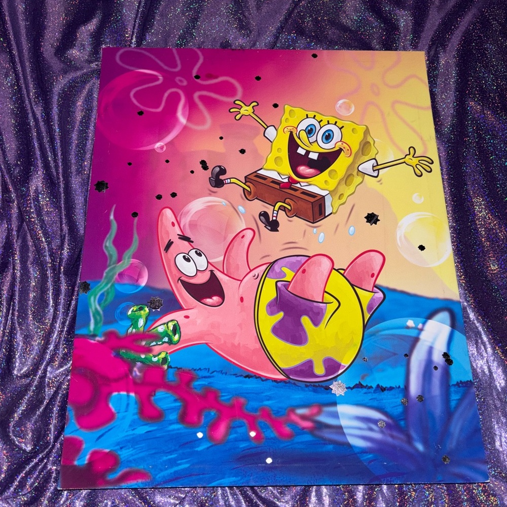 SpongeBob Canvas Wall Decor